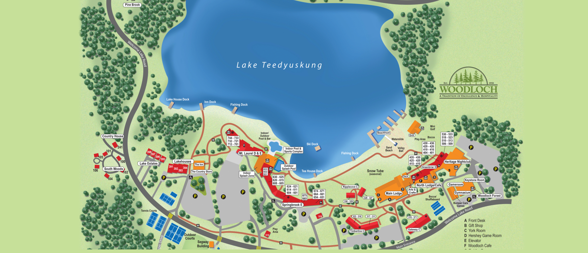 Woodloch度假村 ｜ 全美排名第一家庭度假莊園